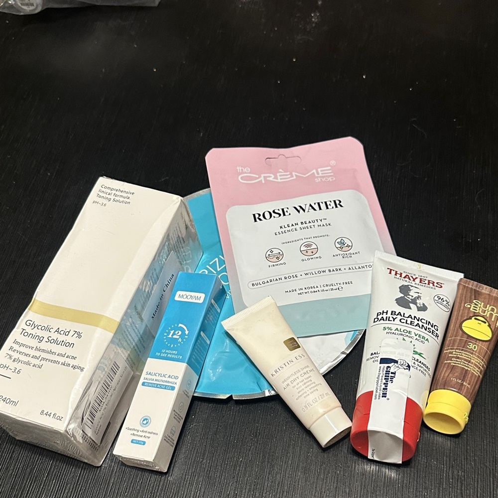 Skincare and Beauty Product Set